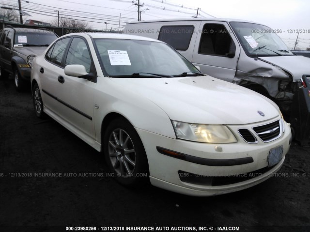 YS3FD49Y041052459 - 2004 SAAB 9-3 ARC WHITE photo 1