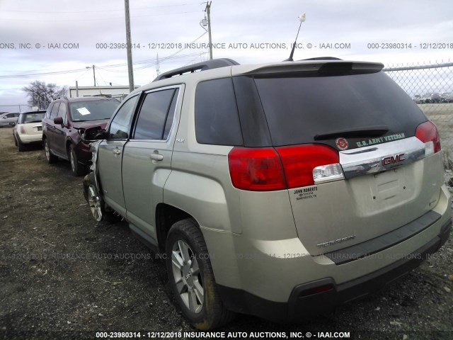 2GKALSEKXC6157228 - 2012 GMC TERRAIN SLE TAN photo 3