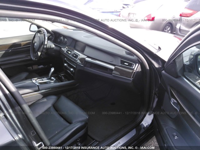 WBAKC8C5XBC433586 - 2011 BMW 750 LXI BLACK photo 5