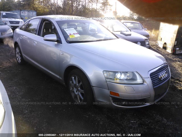 WAUDG74F85N075363 - 2005 AUDI A6 3.2 QUATTRO SILVER photo 1