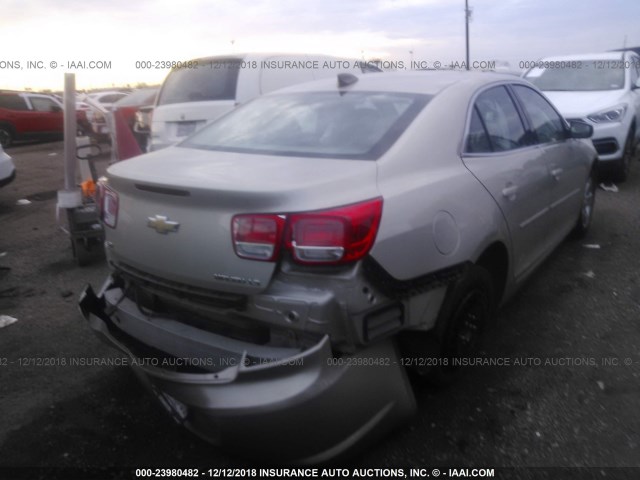 1G11B5SL5FF231980 - 2015 CHEVROLET MALIBU LS TAN photo 4