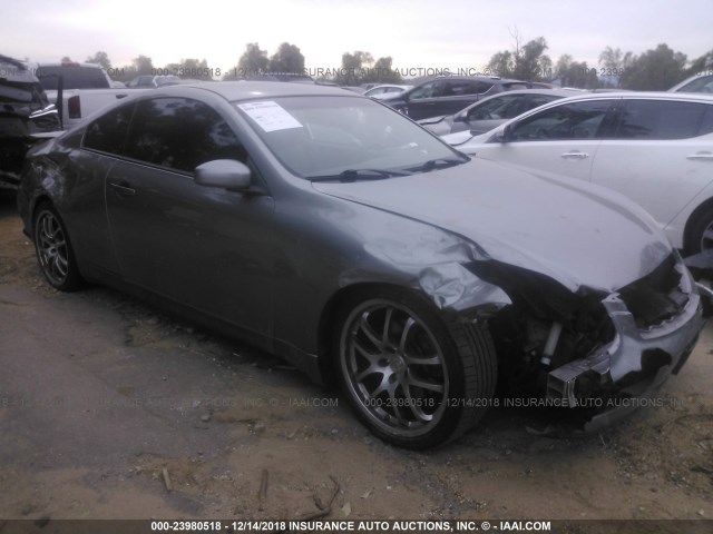 JNKCV54E05M410913 - 2005 INFINITI G35 SILVER photo 1