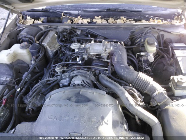 2FALP74W8VX203281 - 1997 FORD CROWN VICTORIA LX BROWN photo 10