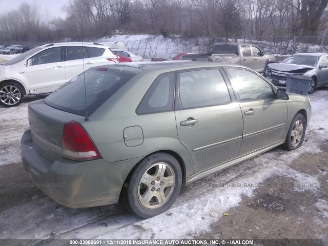 1G1ZU64804F211760 - 2004 CHEVROLET MALIBU MAXX LT GREEN photo 4