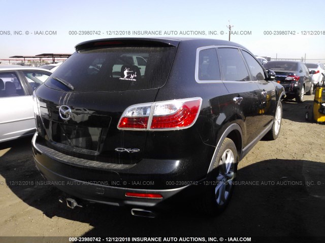 JM3TB2DA9B0327240 - 2011 MAZDA CX-9 BLACK photo 4