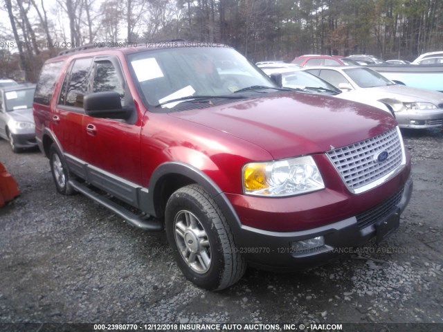 1FMPU15575LA94537 - 2005 FORD EXPEDITION XLT RED photo 1