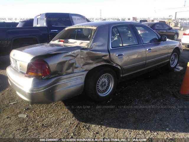 2FAFP74W82X106476 - 2002 FORD CROWN VICTORIA LX/SPORT TAN photo 4