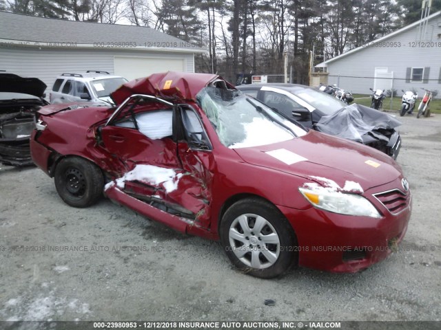 4T1BF3EK6AU519160 - 2010 TOYOTA CAMRY SE/LE/XLE 红色 照片 1