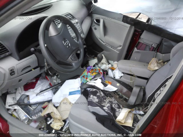 4T1BF3EK6AU519160 - 2010 TOYOTA CAMRY SE/LE/XLE 红色 照片 5