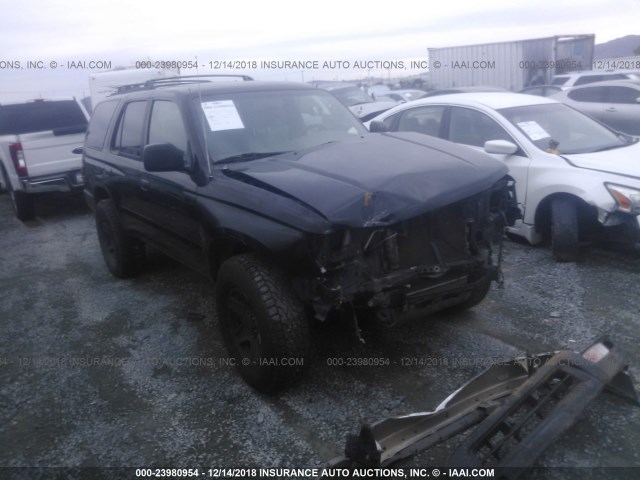 JT3GN86R620244442 - 2002 TOYOTA 4RUNNER SR5 BLACK photo 1