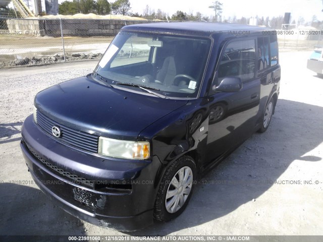 JTLKT324X50182965 - 2005 TOYOTA SCION XB Көк фото 2
