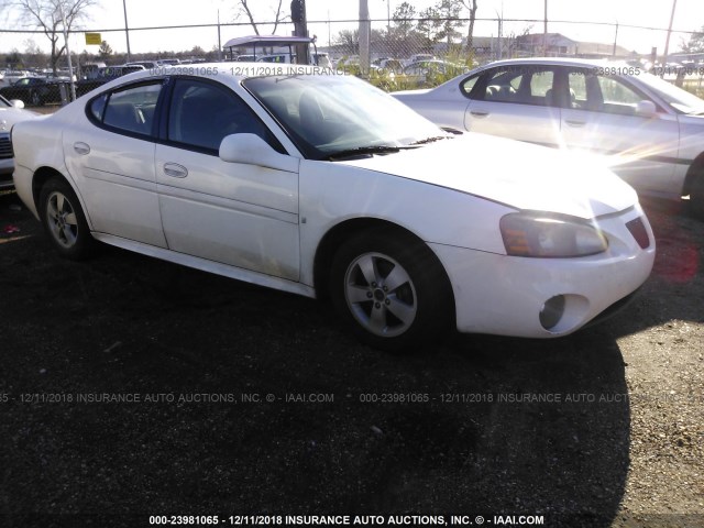 2G2WP552561198301 - 2006 PONTIAC GRAND PRIX თეთრი ფოტო 1