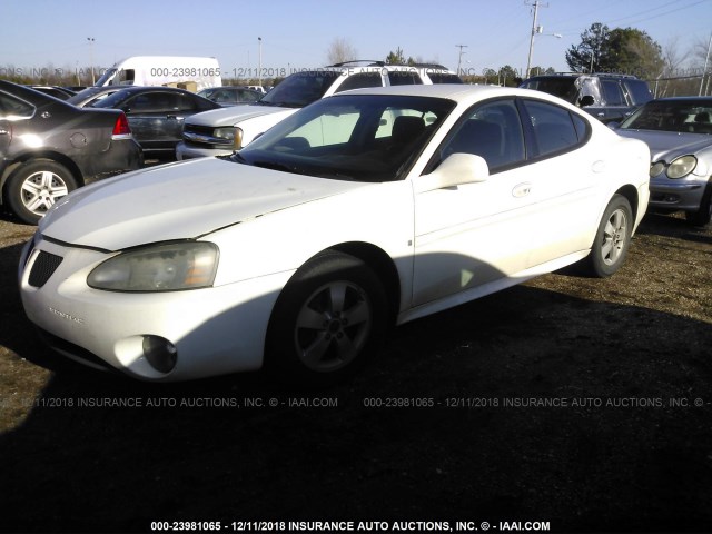 2G2WP552561198301 - 2006 PONTIAC GRAND PRIX თეთრი ფოტო 2