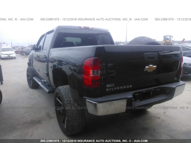 3GCPCREA3BG309276 - 2011 CHEVROLET SILVERADO C1500  LS BLACK photo 3