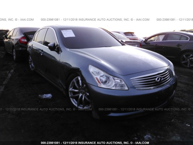 JNKCV61F29M358323 - 2009 INFINITI G37 GRAY photo 1