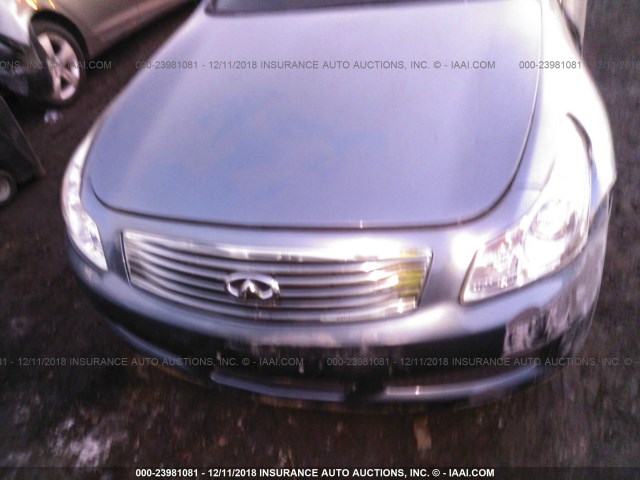 JNKCV61F29M358323 - 2009 INFINITI G37 GRAY photo 6