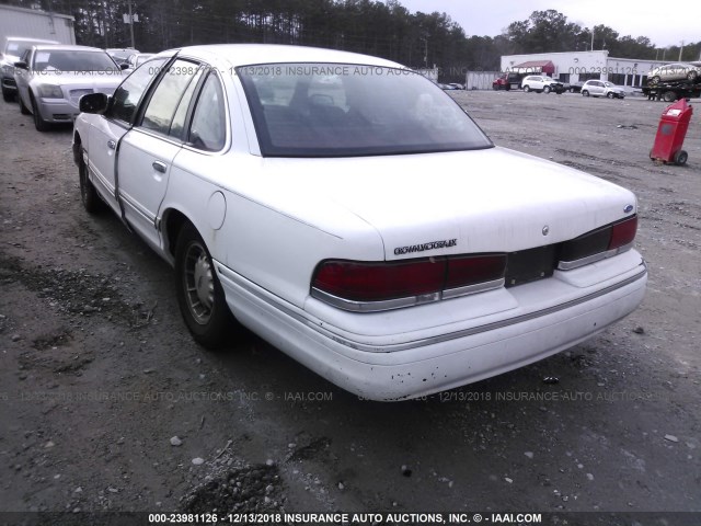 2FALP74W4SX204360 - 1995 FORD CROWN VICTORIA LX WHITE photo 3