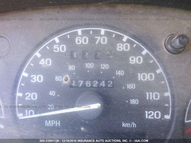 4F4YR12C0YTM18193 - 2000 MAZDA B2500 RED photo 7