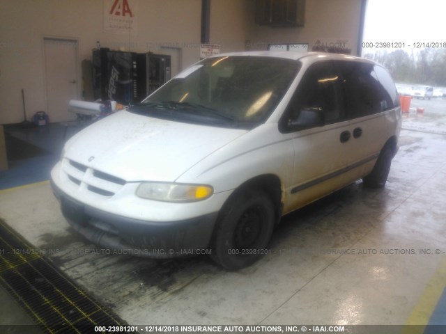 2B4FP25B1WR654058 - 1998 DODGE CARAVAN WHITE photo 2