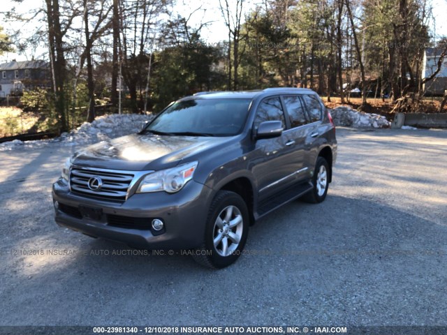 JTJBM7FX3D5060239 - 2013 LEXUS GX GRAY photo 2