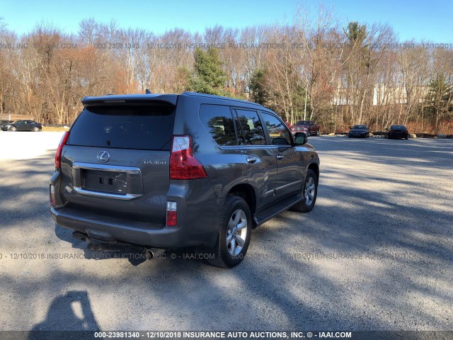 JTJBM7FX3D5060239 - 2013 LEXUS GX GRAY photo 4