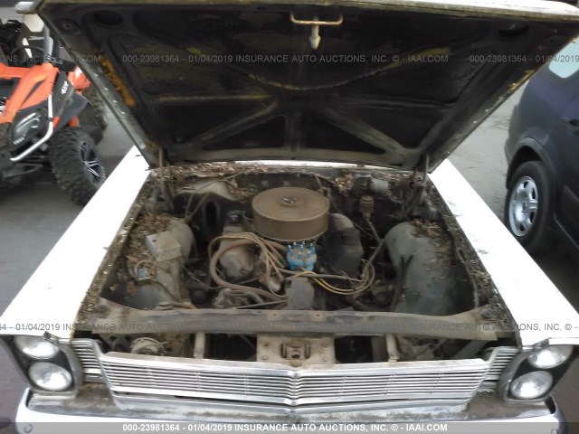 5J65X125439 - 1965 FORD GALAXIE WHITE photo 10