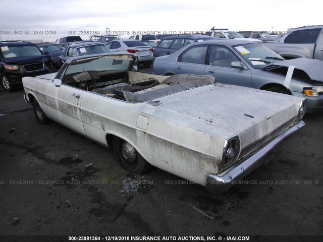 5J65X125439 - 1965 FORD GALAXIE WHITE photo 3