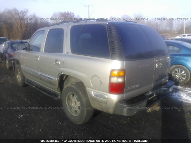 1GKEK13T3YJ125323 - 2000 GMC YUKON GOLD photo 3