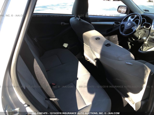 2T1KU40E09C080466 - 2009 TOYOTA COROLLA MATRIX  SILVER photo 8