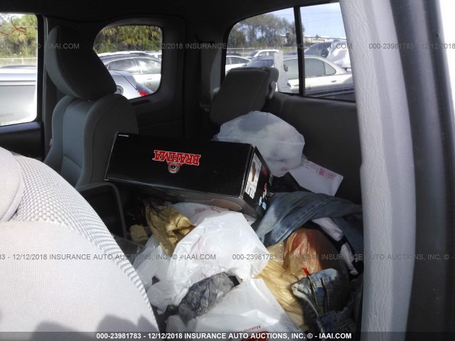 5TFUU4EN5BX015752 - 2011 TOYOTA TACOMA ACCESS CAB ვერცხლისფერი ფოტო 8