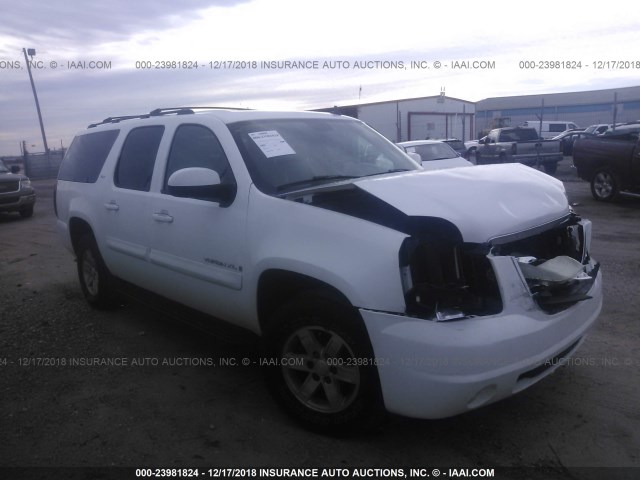 1GKFC16J67R369236 - 2007 GMC YUKON XL C1500 WHITE photo 1