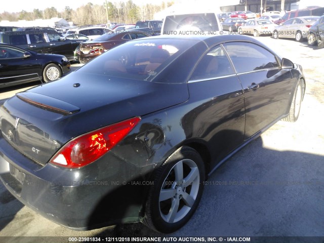 1G2ZH35N774160440 - 2007 PONTIAC G6 GT BLACK photo 4