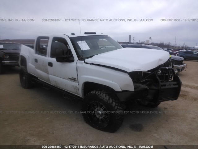 1GCHK23D36F207849 - 2006 CHEVROLET SILVERADO K2500 HEAVY DUTY WHITE photo 1