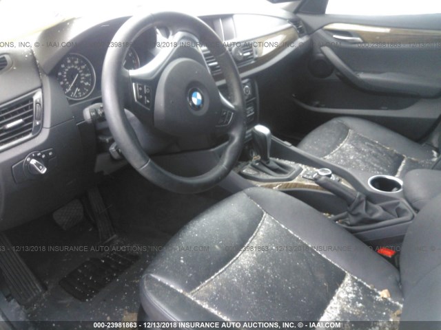 WBAVM5C53DVV89520 - 2013 BMW X1 XDRIVE35I BLACK photo 5