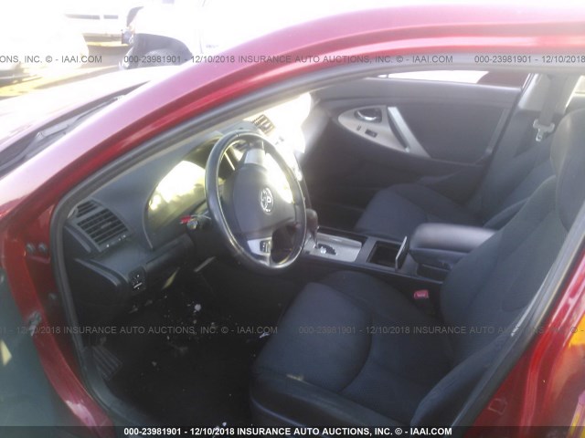 4T1BF3EK5AU511101 - 2010 TOYOTA CAMRY SE/LE/XLE 红色 照片 5