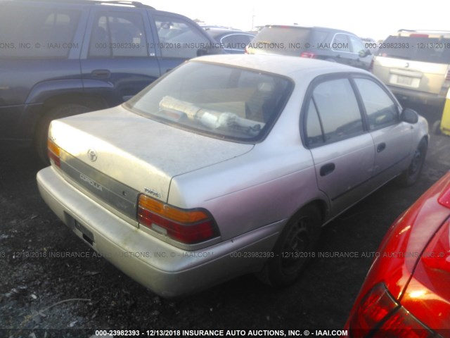 1NXAE09B8SZ265766 - 1995 TOYOTA COROLLA LE/DX GRAY photo 4