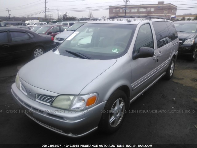 1GHDV13E44D152162 - 2004 OLDSMOBILE SILHOUETTE LUXURY SILVER photo 2