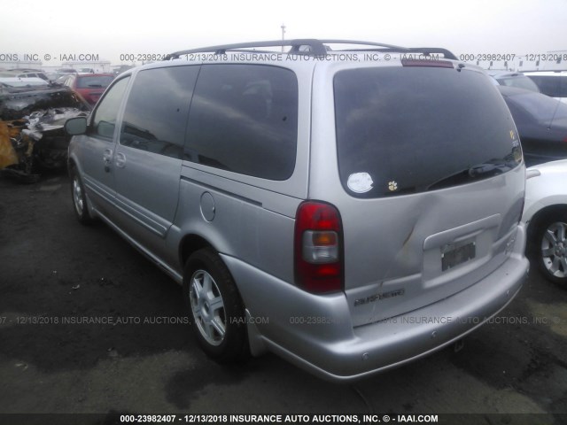 1GHDV13E44D152162 - 2004 OLDSMOBILE SILHOUETTE LUXURY SILVER photo 3