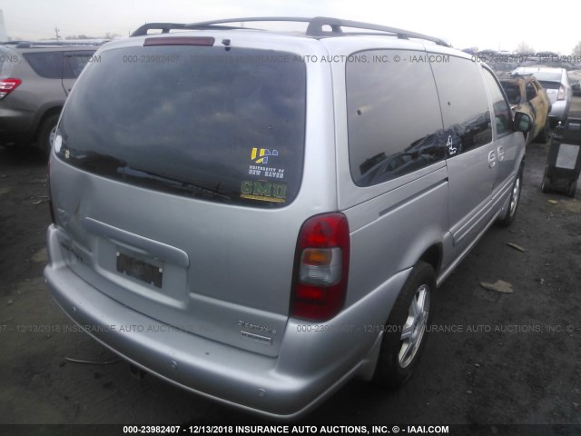 1GHDV13E44D152162 - 2004 OLDSMOBILE SILHOUETTE LUXURY SILVER photo 4