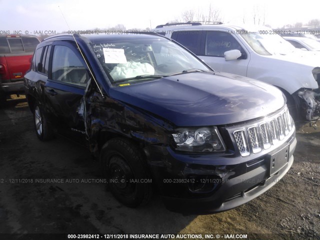 1C4NJCEA0FD110568 - 2015 JEEP COMPASS LATITUDE BLUE photo 1