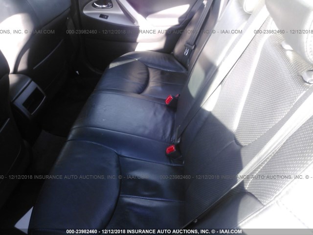 4T1BK3EK5BU121368 - 2011 TOYOTA CAMRY SE/LE/XLE 黑色 照片 8