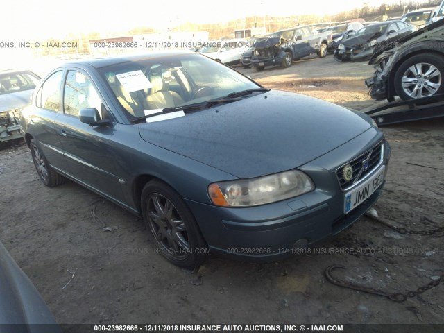 YV1RH592352431147 - 2005 VOLVO S60 2.5T GREEN photo 1