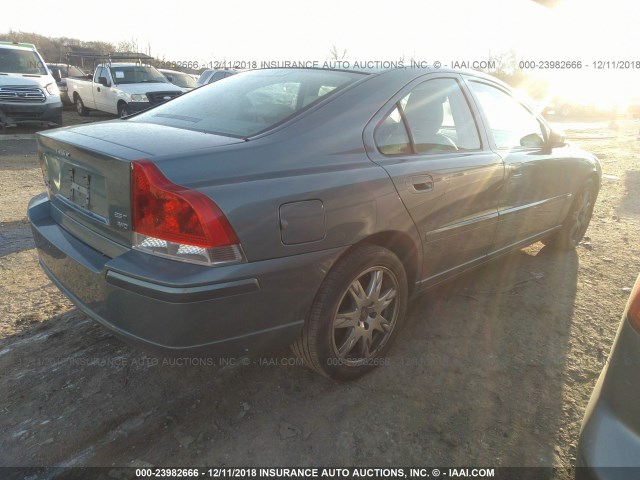 YV1RH592352431147 - 2005 VOLVO S60 2.5T GREEN photo 4