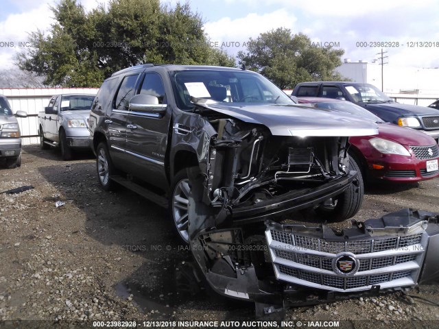 1GYS3DEF4DR149074 - 2013 CADILLAC ESCALADE PLATINUM BROWN photo 1