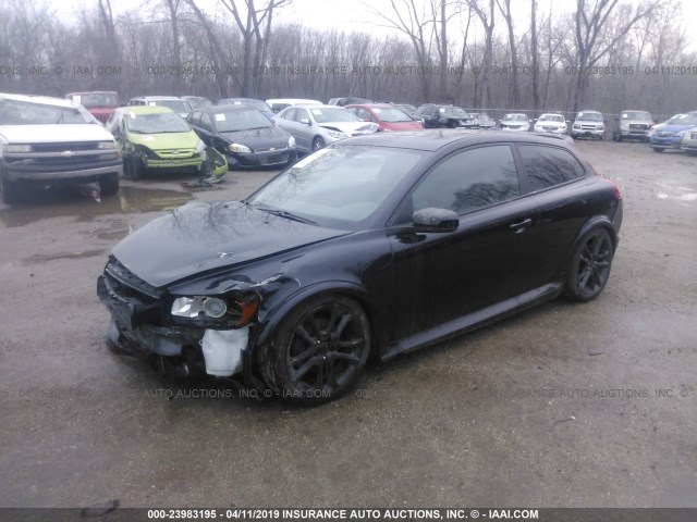 YV1MK672982050380 - 2008 VOLVO C30 T5 BLACK photo 2