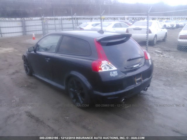 YV1MK672982050380 - 2008 VOLVO C30 T5 BLACK photo 3