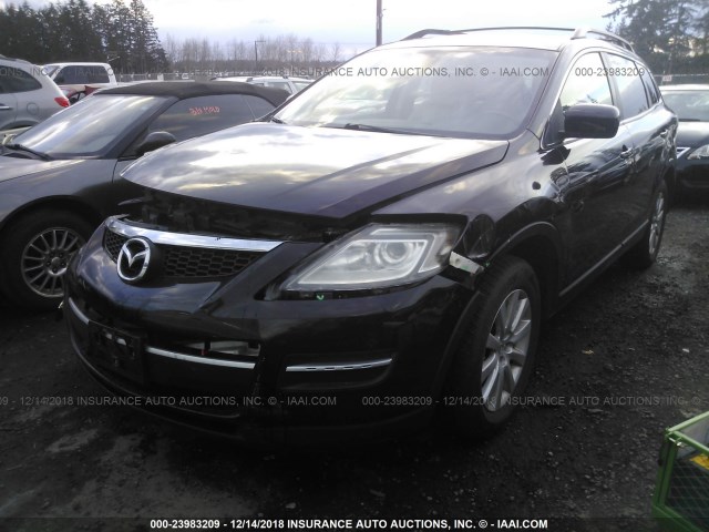 JM3TB28A080128600 - 2008 MAZDA CX-9 PURPLE photo 2