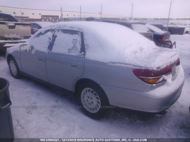 1G8JW52R9YY670665 - 2000 SATURN LS2 SILVER photo 3