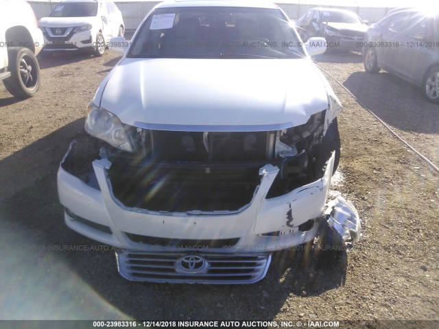 4T1BK36B48U270801 - 2008 TOYOTA AVALON XL/XLS/TOURING/LIMITED WHITE photo 6