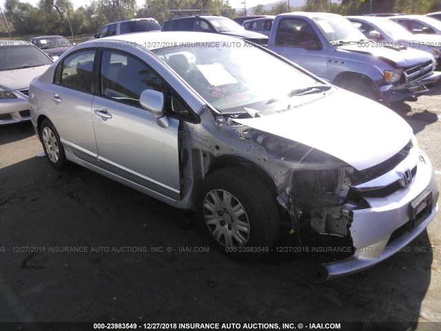 19XFA4F52BE000318 - 2011 HONDA CIVIC GX SILVER photo 1